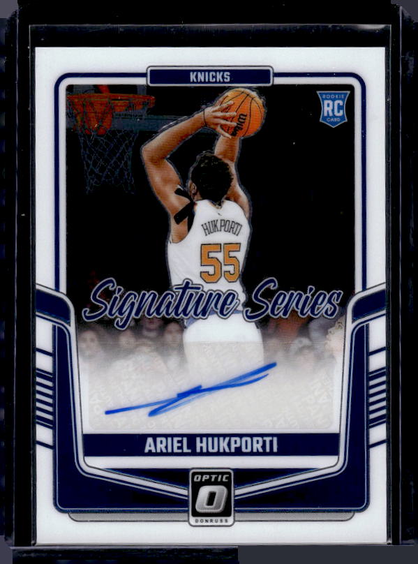 2024-25 Donruss Optic #SS-HUK Ariel Hukporti Signature Series