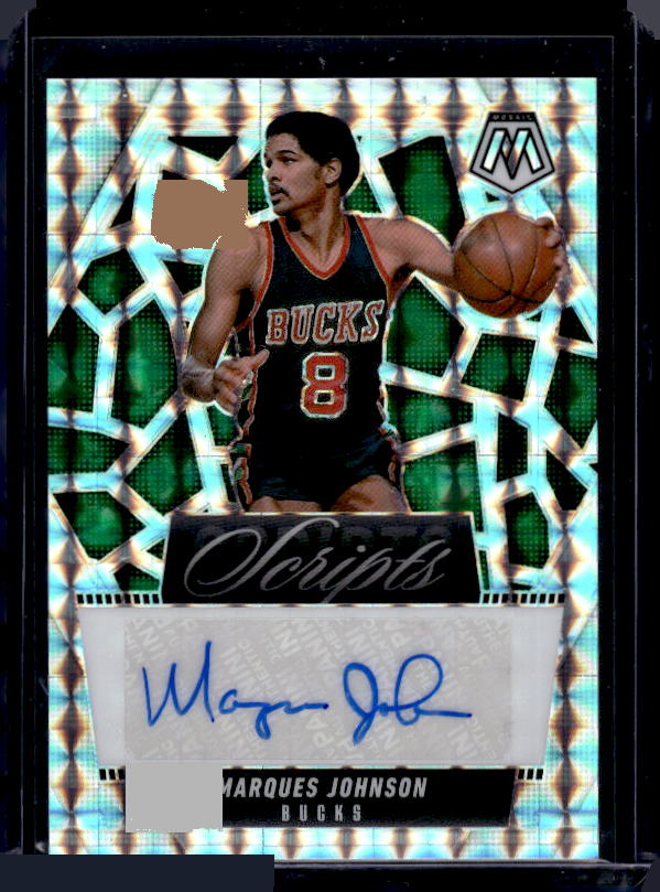 2024-25 Panini Mosaic #MS-MJM Marques Johnson Scripts