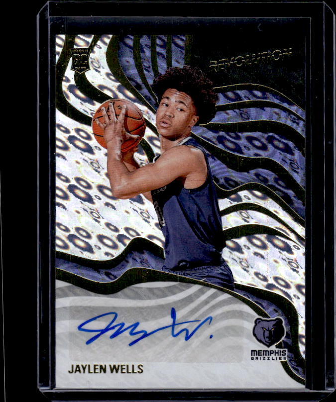 2024-25 Panini Revolution #RS-LLS Jaylen Wells Revolution Signatures