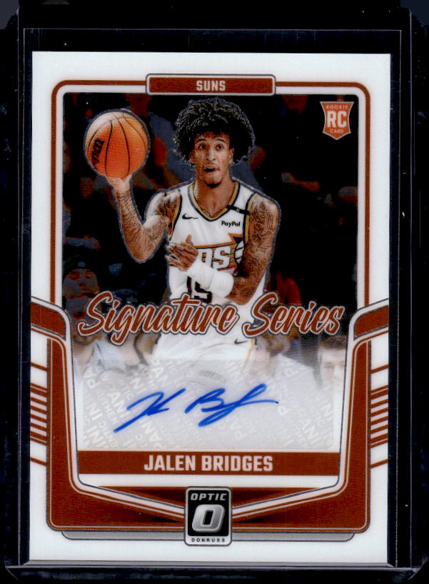 2024-25 Donruss Optic #SS-BRD Jalen Bridges Signature Series