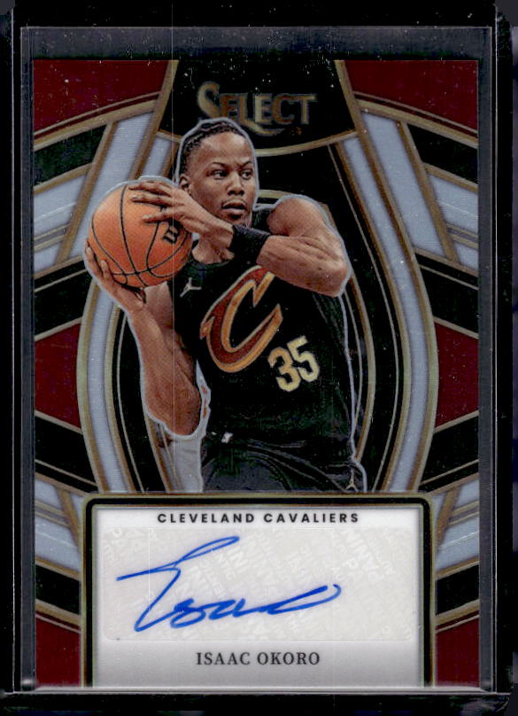 2023-24 Panini Select #SSS-OKO Isaac Okoro Signature Selections