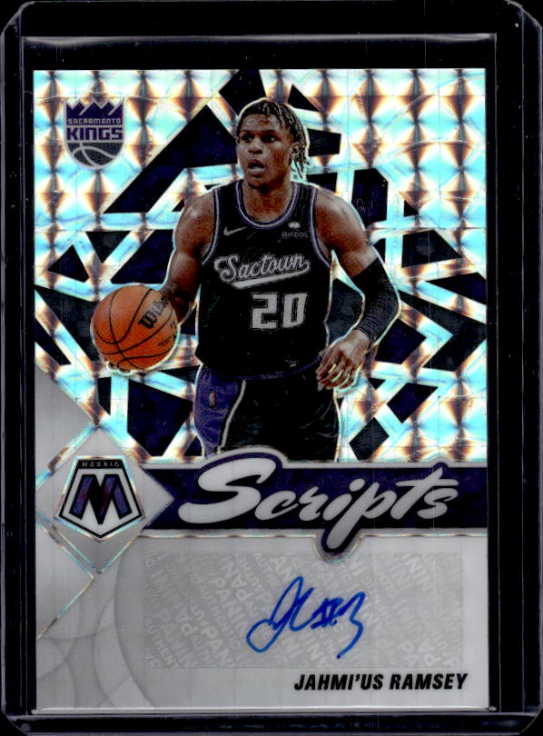 2021-22 Panini Mosaic #SC-JRM Jahmi'us Ramsey Scripts