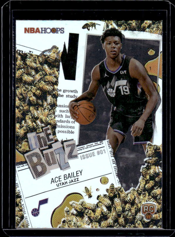 2025-26 Hoops #TB-5 Ace Bailey The Buzz