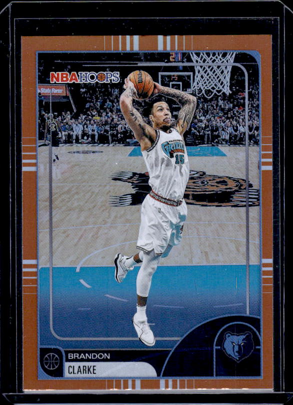 2025-26 Hoops #112 Brandon Clarke Orange Hoops
