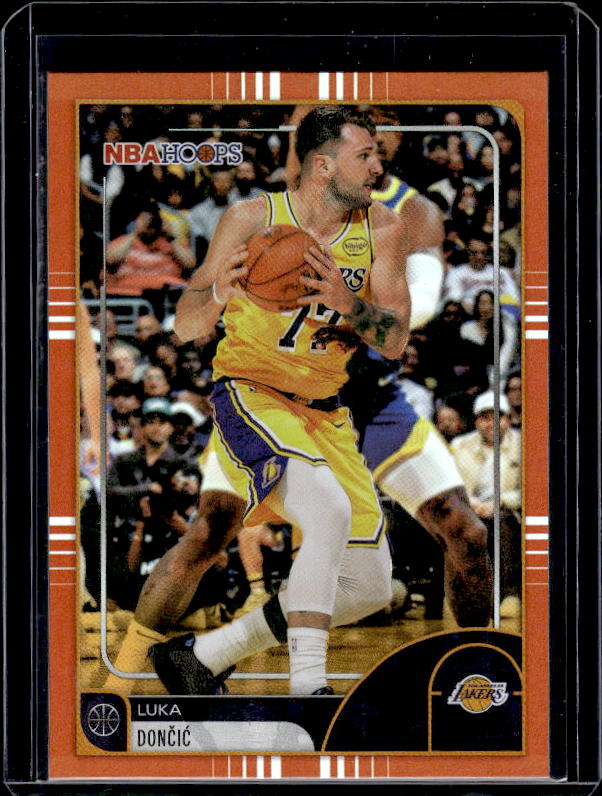 2025-26 Hoops #8 Luka Dončić Orange Hoops
