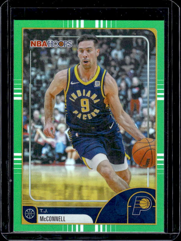 2025-26 Hoops #147 T.J. McConnell Green Hoops