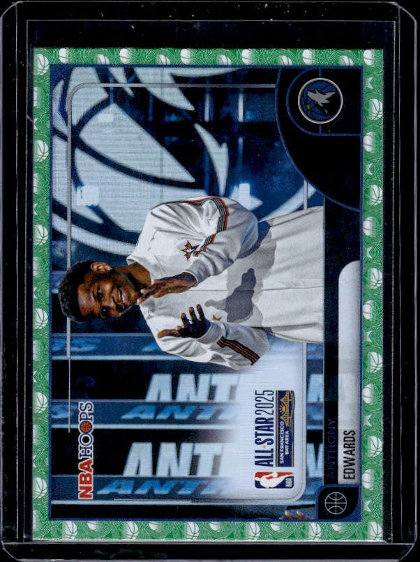 2025-26 Hoops #279 Anthony Edwards Green Hoops