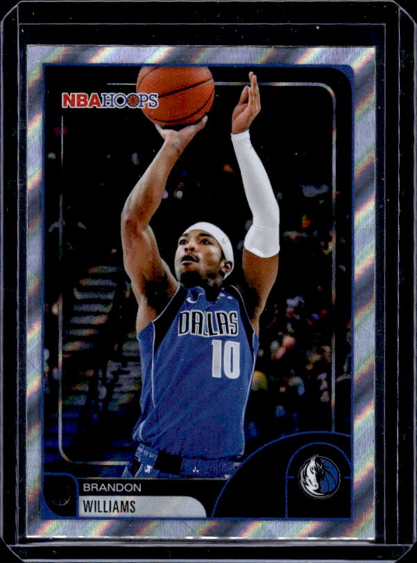 2025-26 Hoops #15 Brandon Williams Rainbow