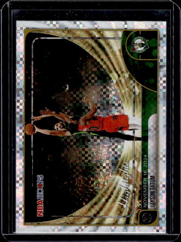 2025-26 Hoops #263 Jayson Tatum Light Burst