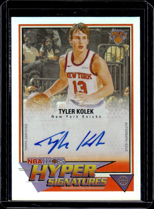 2025-26 Hoops #HHS-TK Tyler Kolek Hoops Hyper Signatures
