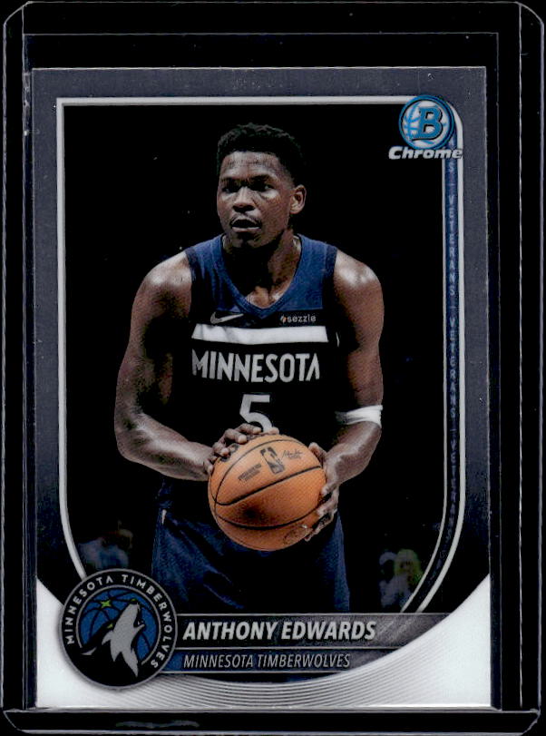 2025-26 Bowman #BCV-103 Anthony Edwards Chrome