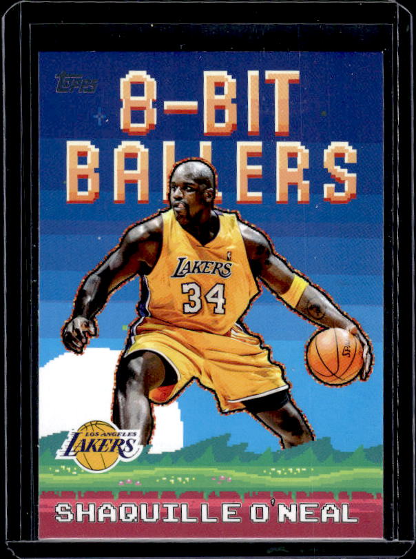 2025-26 Topps #8B-21 Shaquille O'Neal 8-Bit Ballers