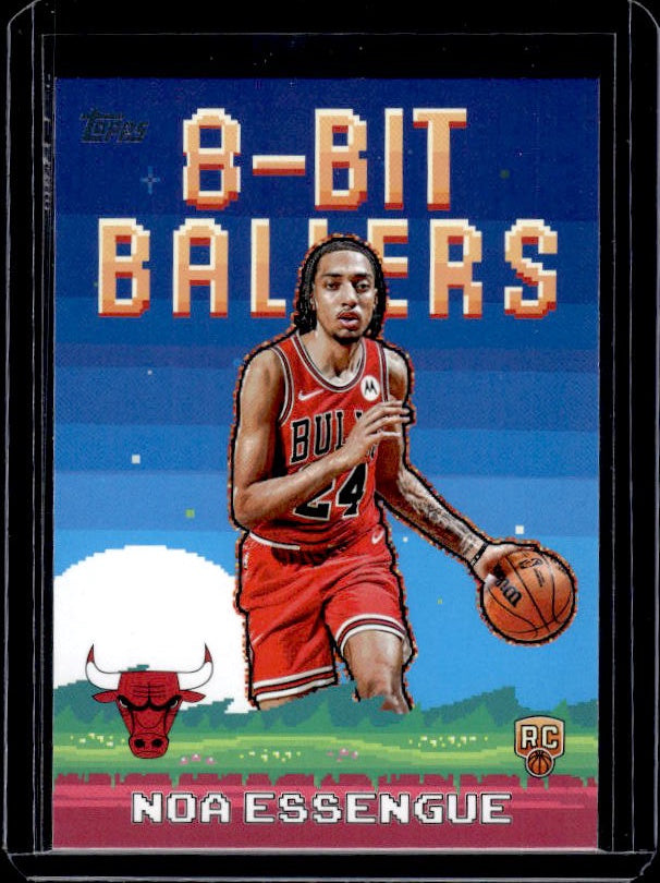 2025-26 Topps #8B-38 Noa Essengue 8-Bit Ballers