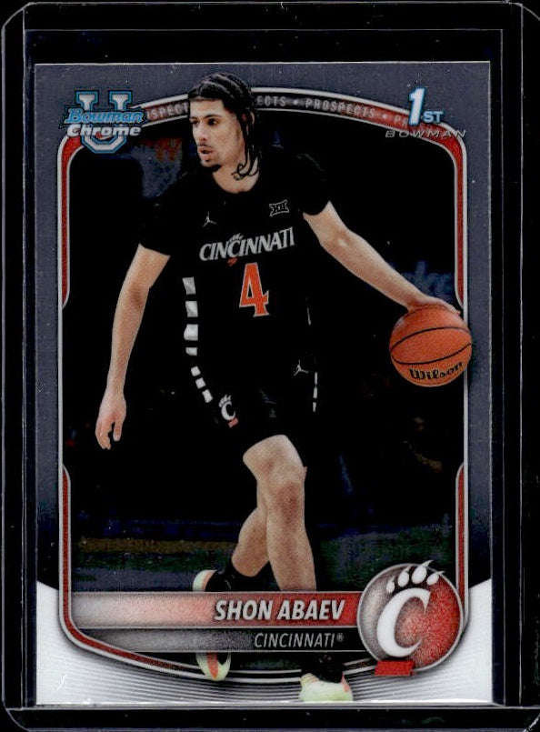 2025-26 Bowman #BCP-19 Shon Abaev Chrome Prospects