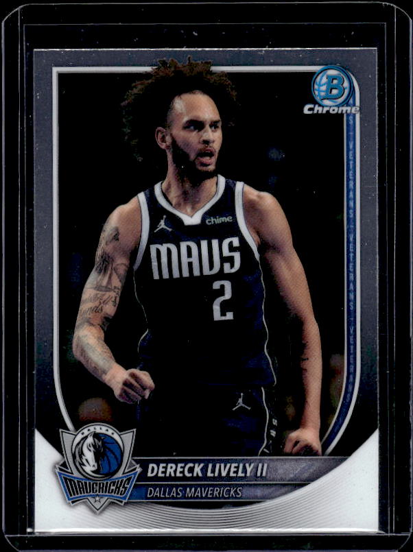 2025-26 Bowman #198 Dereck Lively II
