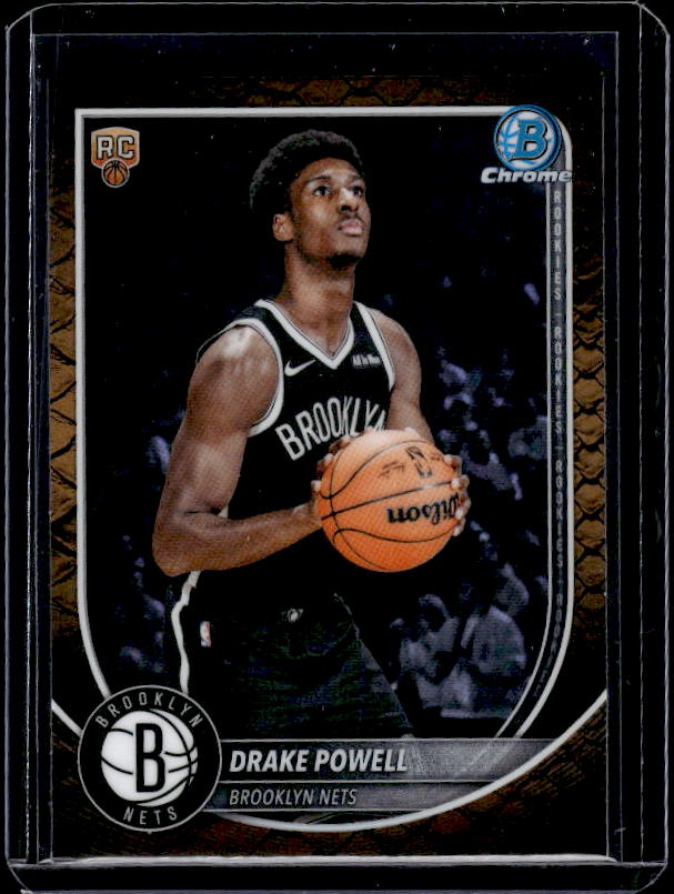 2025-26 Bowman #BCV-22 Drake Powell Chrome Reptilian Refractor