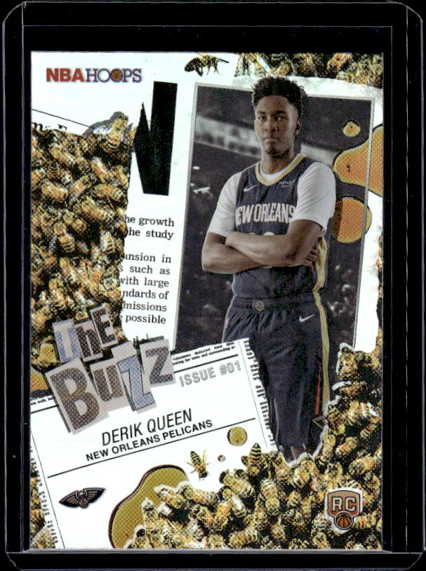 2025-26 Hoops #TB-13 Derik Queen The Buzz