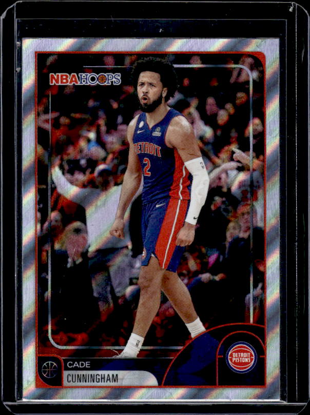 2025-26 Hoops #81 Cade Cunningham Rainbow