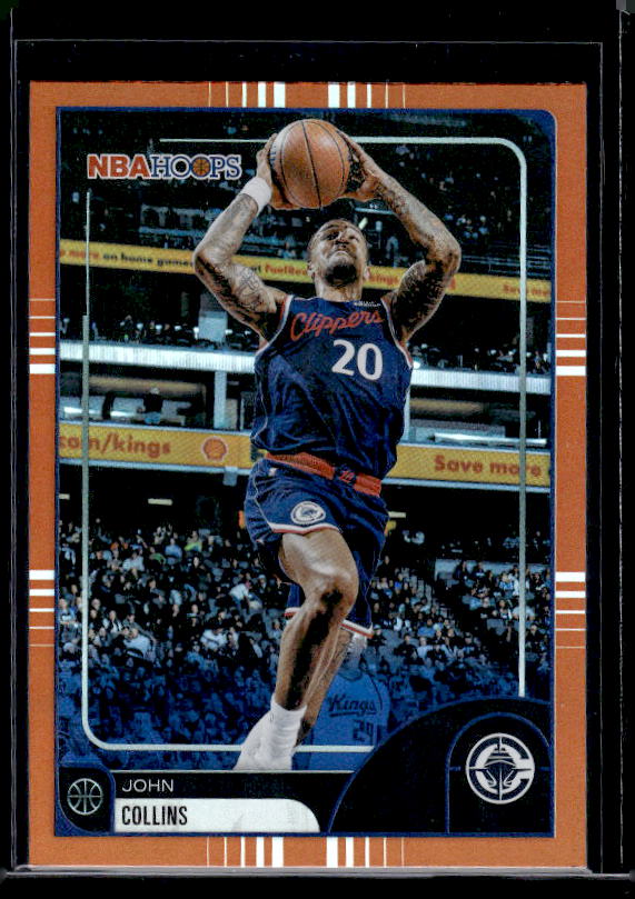 2025-26 Hoops #203 John Collins Orange Hoops