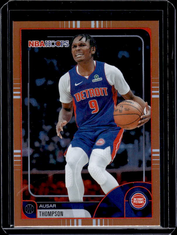 2025-26 Hoops #240 Ausar Thompson Orange Hoops