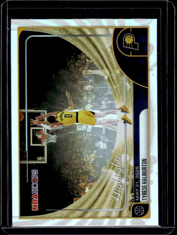 2025-26 Hoops #262 Tyrese Haliburton