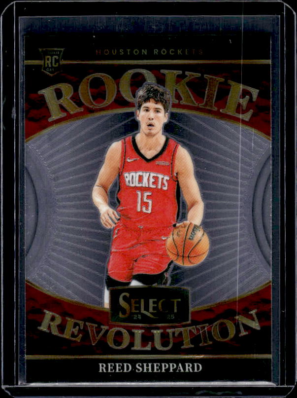 2024-25 Panini Select #5 Reed Sheppard Rookie Revolution