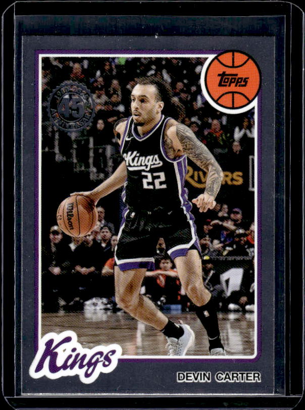 2025-26 Topps #80BK-31 Devin Carter 1980-81 Topps Basketball