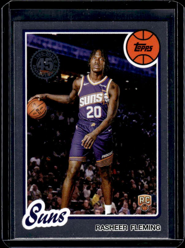2025-26 Topps #80BK-74 Rasheer Fleming 1980-81 Topps Basketball