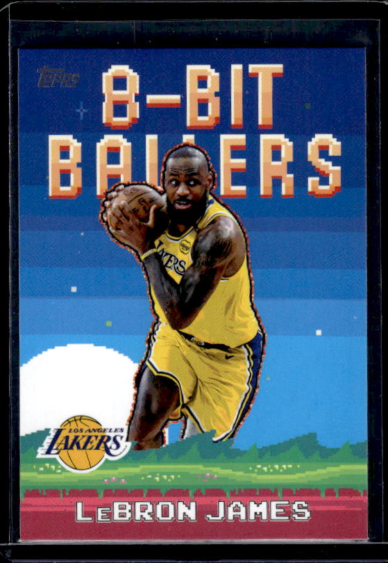 2025-26 Topps #8B-19 LeBron James 8-Bit Ballers