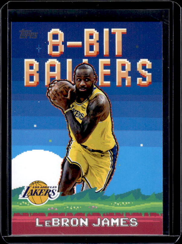 2025-26 Topps #8B-19 LeBron James 8-Bit Ballers