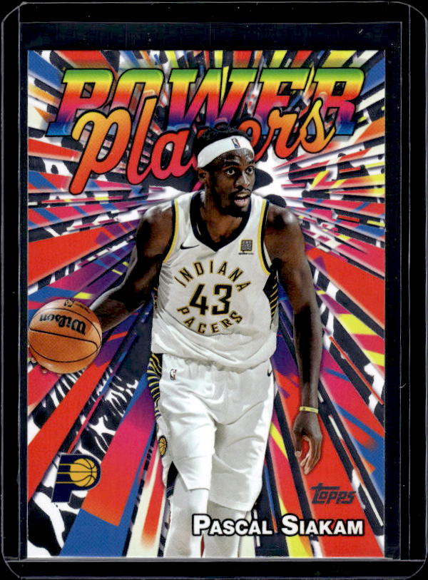 2025-26 Topps #PP-3 Pascal Siakam Power Players Holo Foil