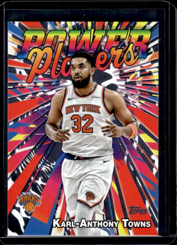 2025-26 Topps #PP-4 Karl-Anthony Towns Power Players