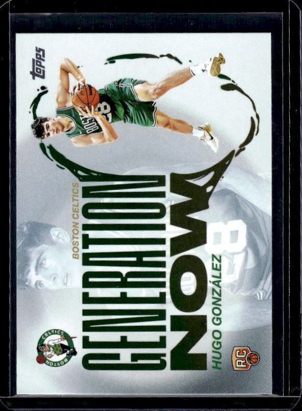 2025-26 Topps #GN-28 Hugo González Generation Now