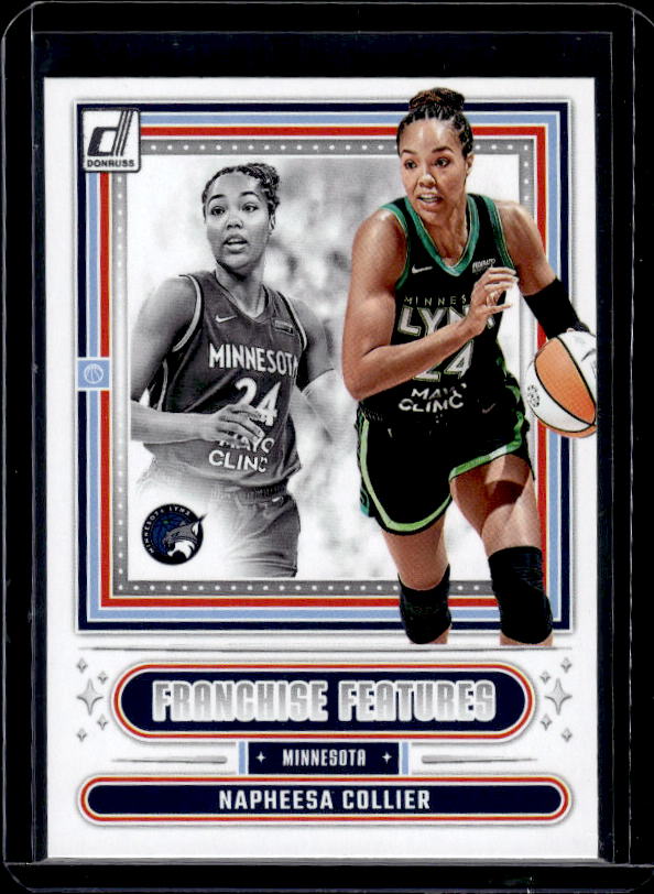 2025 Donruss WNBA #1 Napheesa Collier Franchise Features