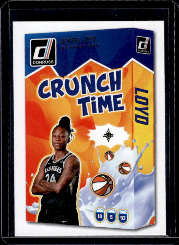 2025 Donruss WNBA #2 Jewell Loyd Crunch Time