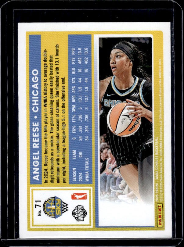2025 Donruss WNBA #71 Angel Reese