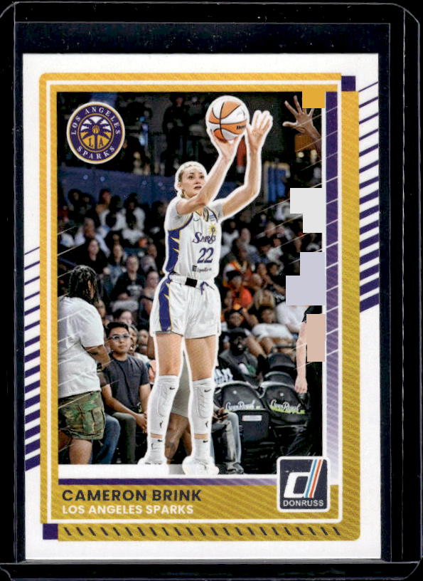 2025 Donruss WNBA #2 Cameron Brink
