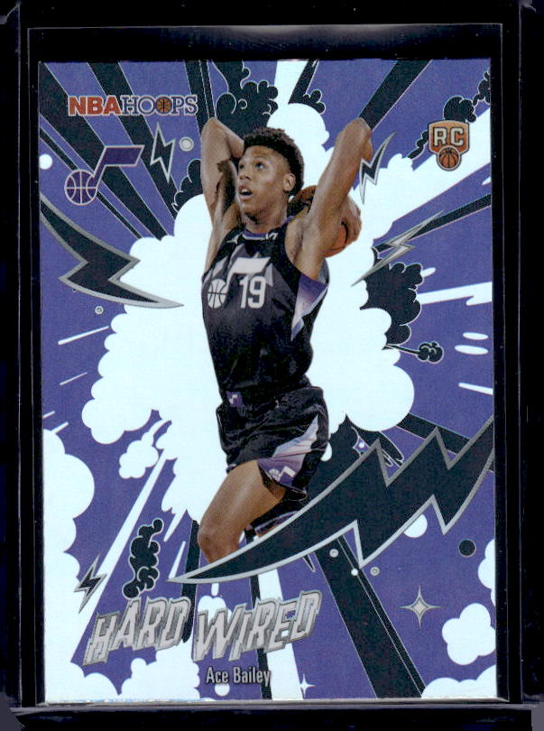 2025-26 Hoops #HW-25 Ace Bailey Hard Wired