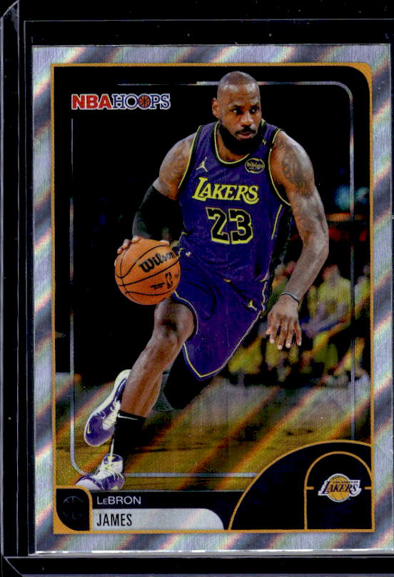2025-26 Hoops #84 LeBron James Rainbow