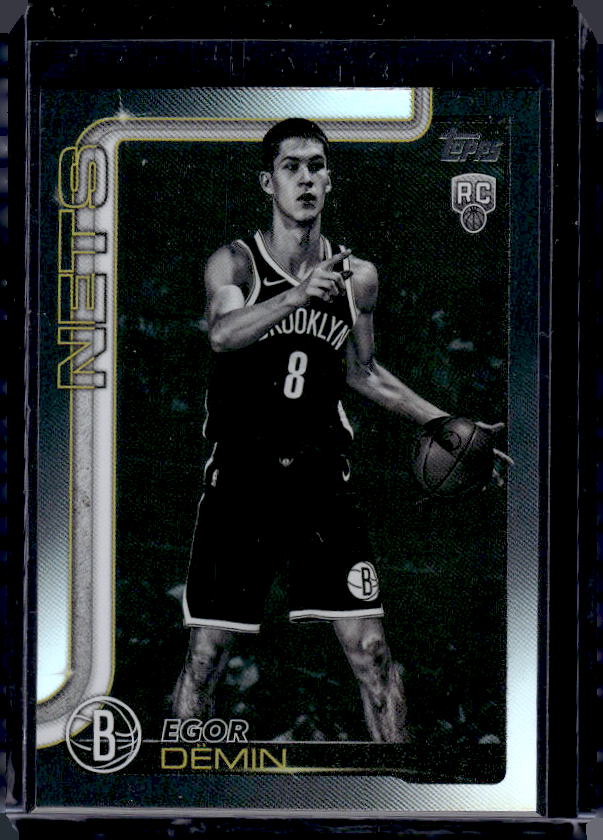 2025-26 Topps #208 Egor Dëmin Blackout