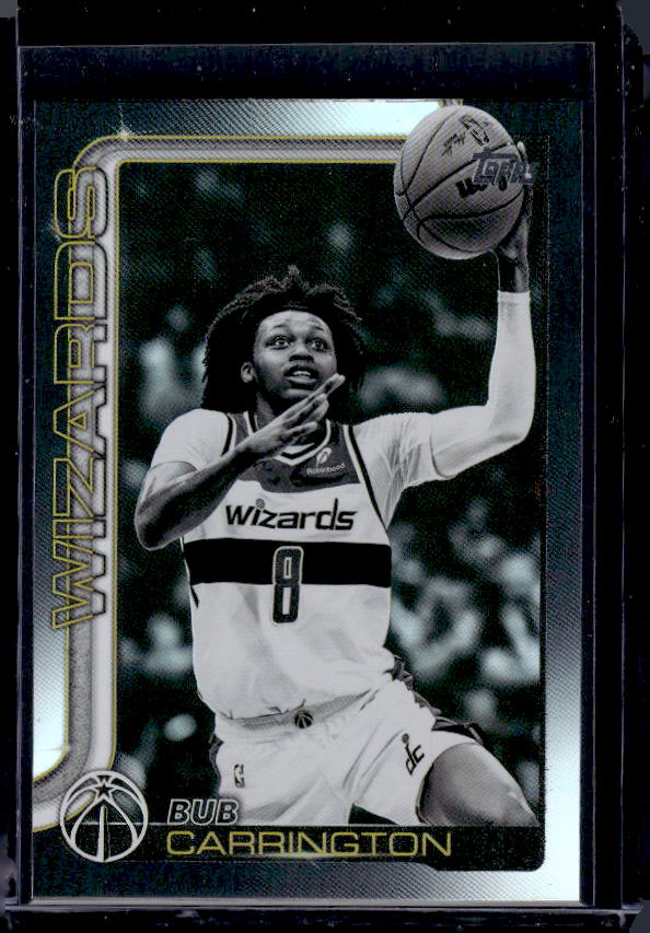 2025-26 Topps #97 Bub Carrington Blackout