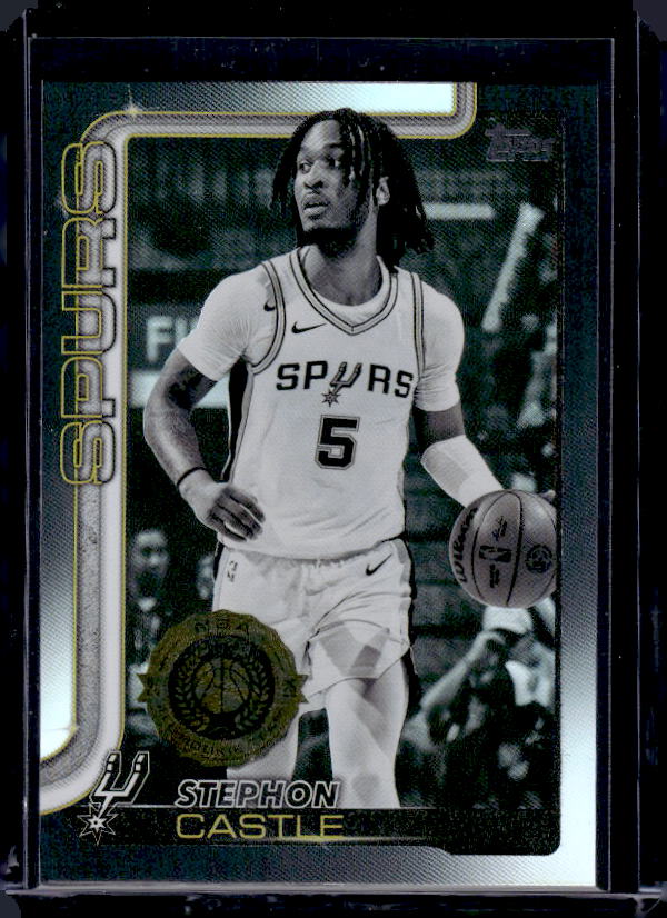 2025-26 Topps #197 Stephon Castle Blackout
