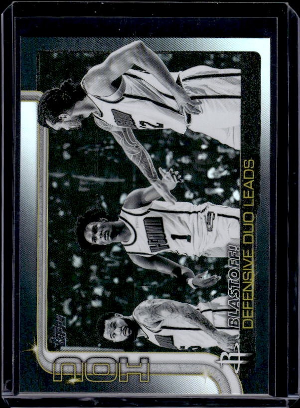 2025-26 Topps #297 Blastoff!: Defensive Duo Leads Blackout