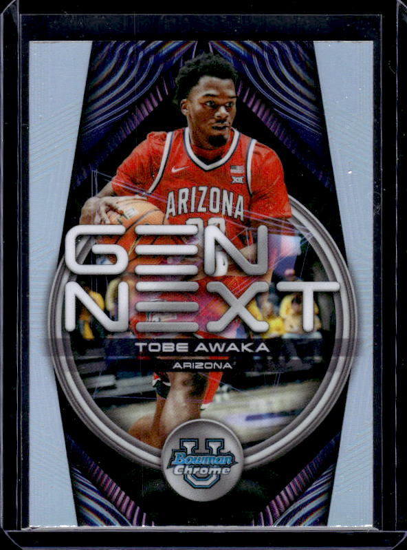 2025-26 Bowman #GN-22 Tobe Awaka Gen Next Refractor
