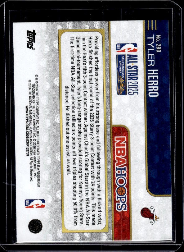2025-26 Hoops #280 Tyler Herro