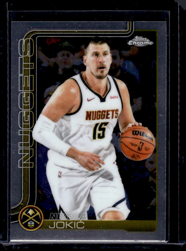 2025-26 Topps Chrome #25 Nikola Jokić