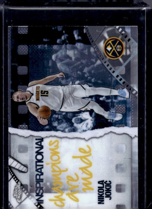 2025-26 Topps Chrome #IP-8 Nikola Jokić Inspirational