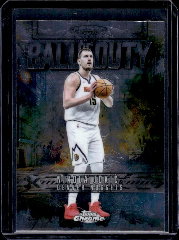 2025-26 Topps Chrome #BD-3 Nikola Jokić Ball of Duty
