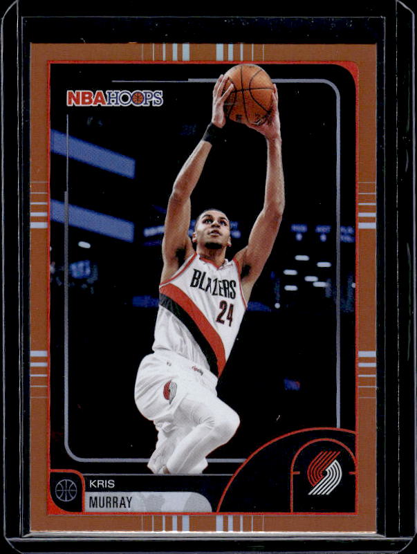 2025-26 Hoops #191 Kris Murray Orange Hoops