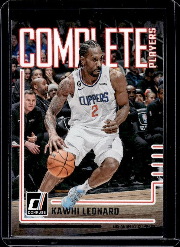 2023-24 Donruss #6 Kawhi Leonard Complete Players